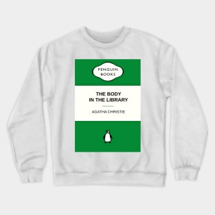 The Body in the Library by Agatha Christie Crewneck Sweatshirt